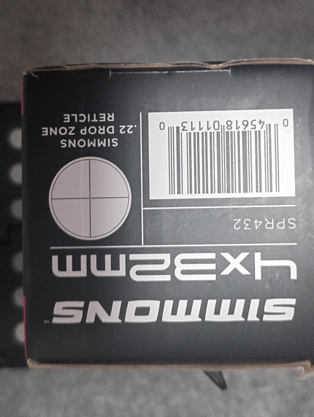 Simons Black Rifle Scope on Red Box - Picture 3 of 3